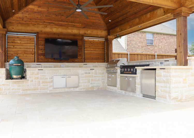 Outdoor Kitchen - McKinney Texas