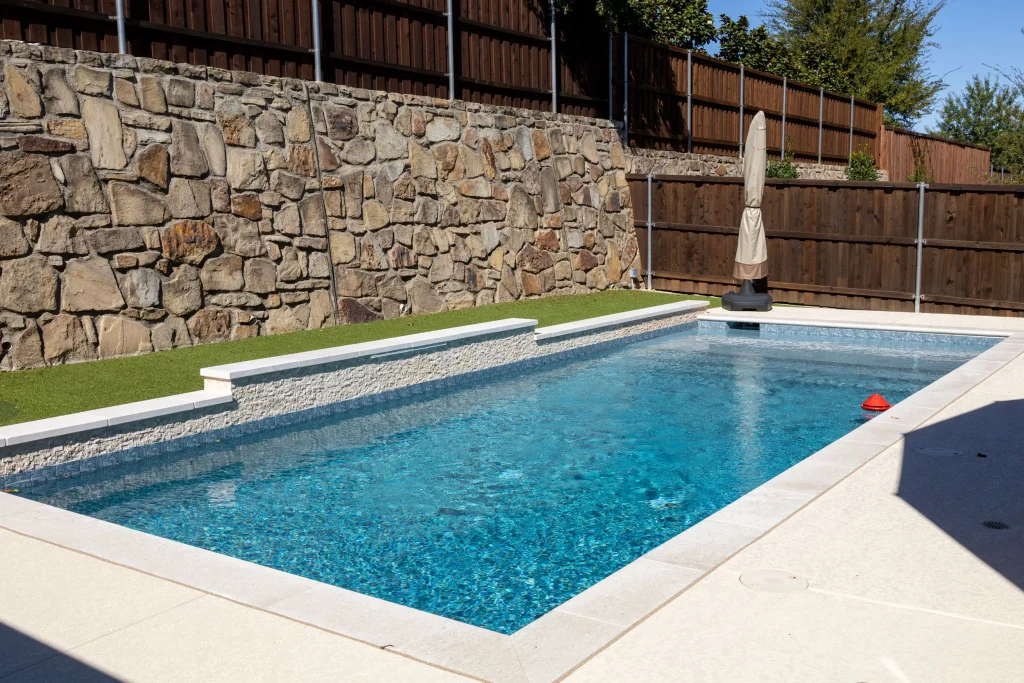 Mckinney TX Pool with Turf