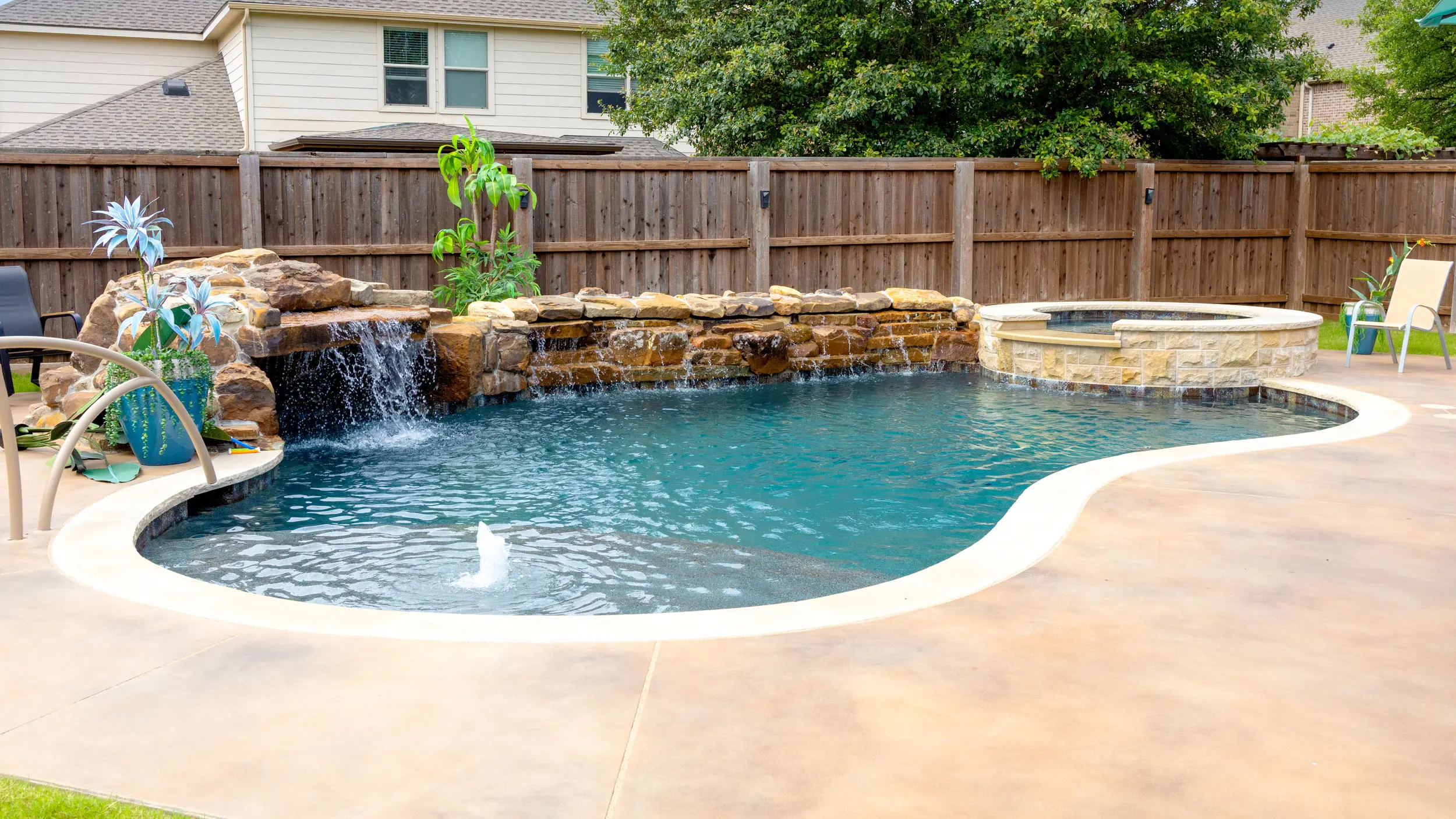 Freeform Pool in McKinney TX