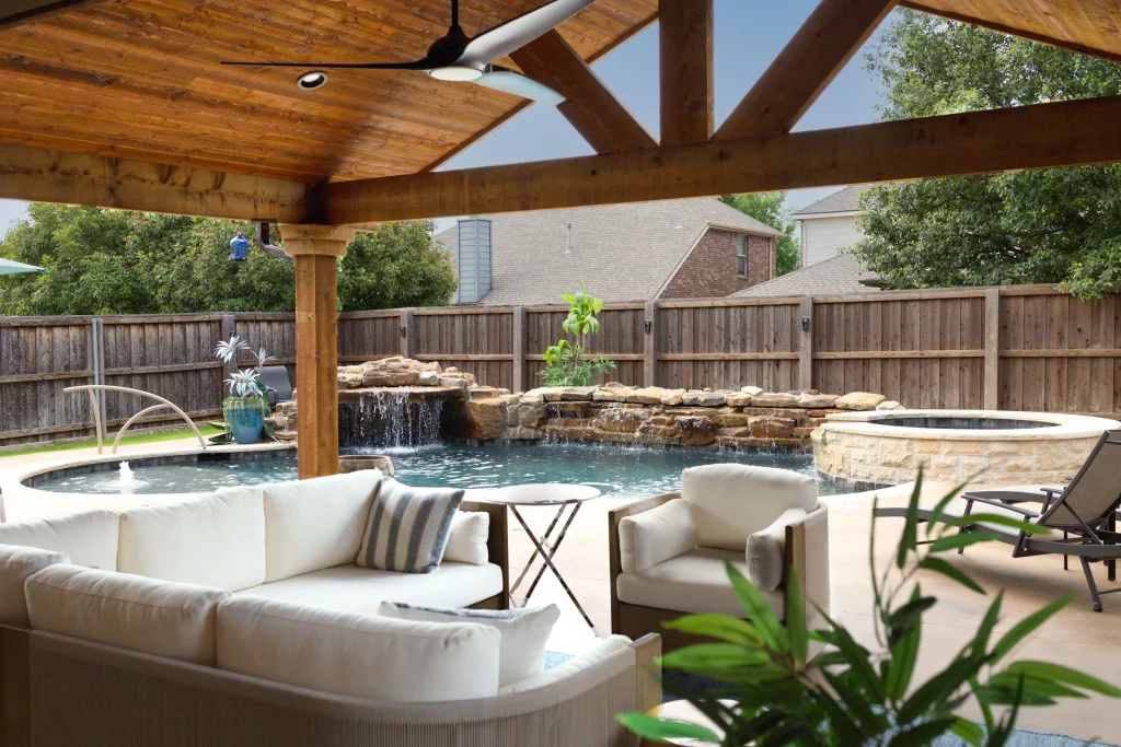 Pool View from Patio